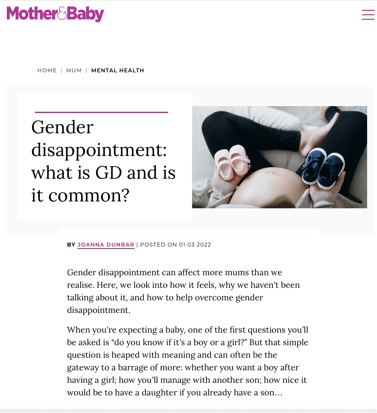 Gender disappointment: what is GD and is it common?