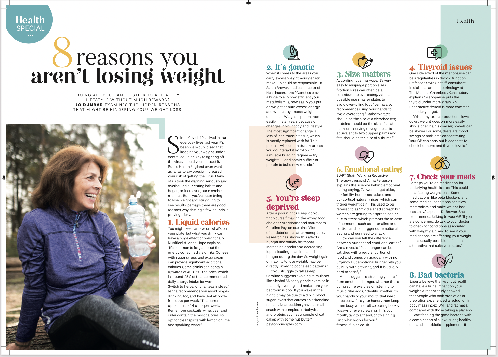 8 reasons you aren't losing weight
