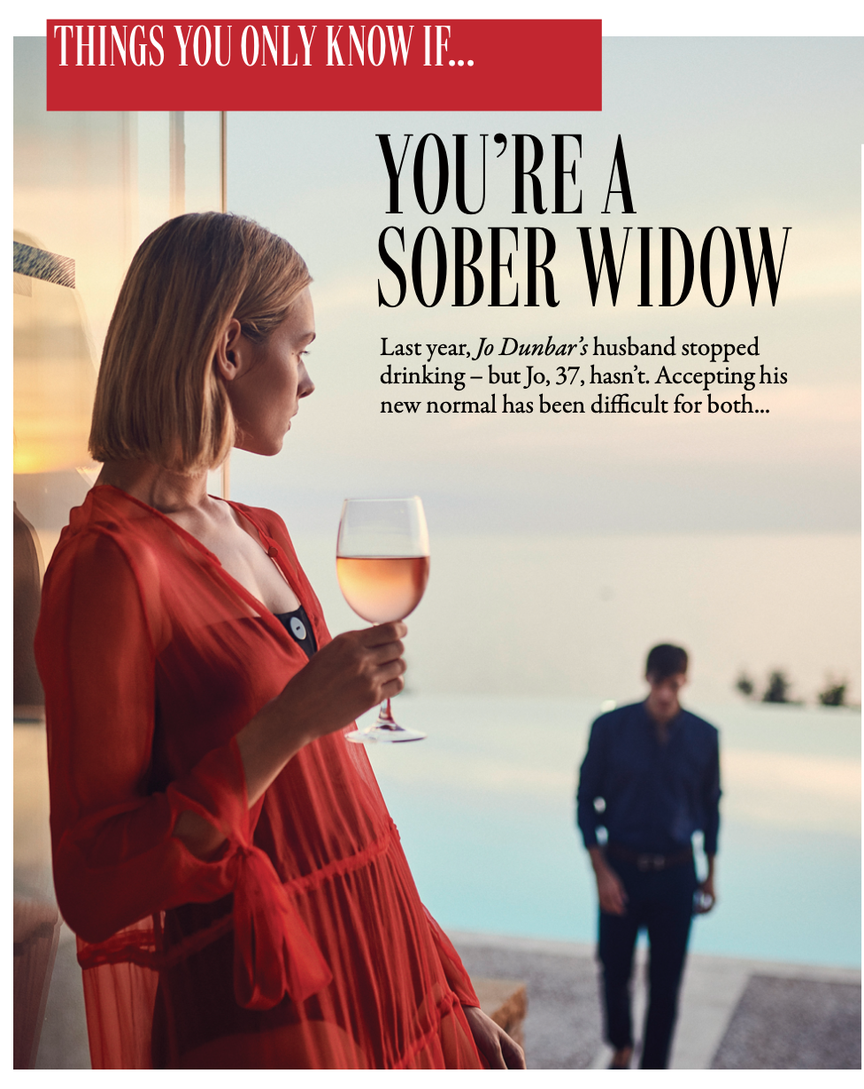 Things you only know if you're a sober widow